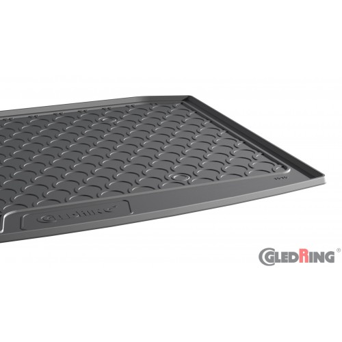 Original Gledring Premium Gummi Kofferraummatte - SKODA Karoq 2WD (Tiefer Boden) 2017->